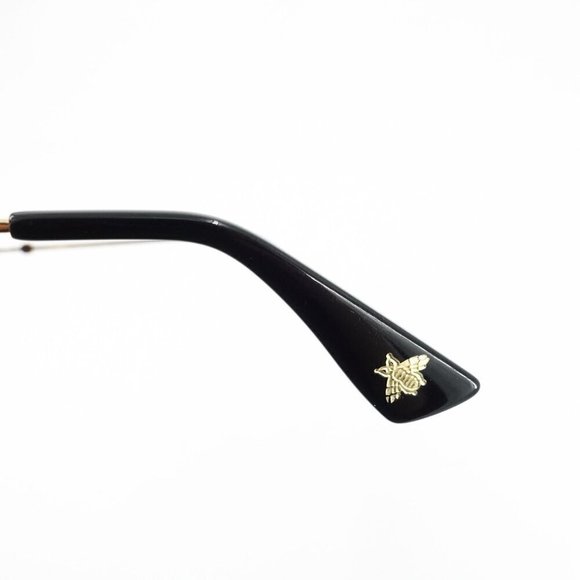 Gucci GG0062 Aviator Polarized Sunglasses Black Gray OS - Picture 10 of 16